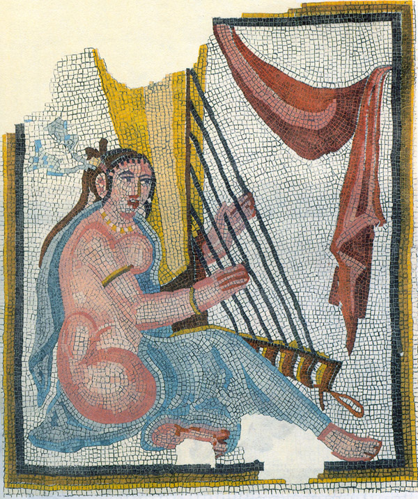 موزاییكهای تالار موزاییك  بیشاپور