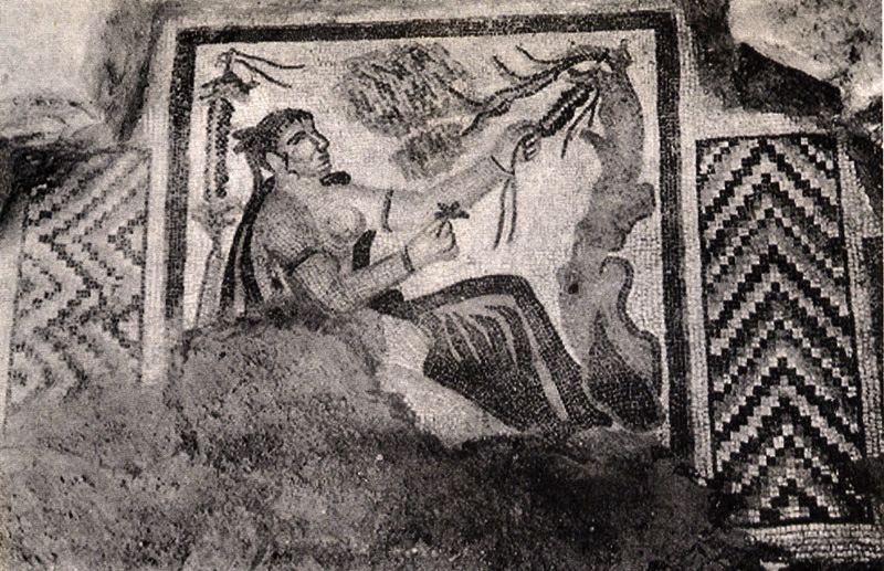 موزاییكهای تالار موزاییك  بیشاپور