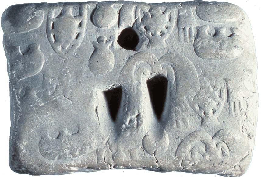 ثبت ژتون بر روی لوح گلی