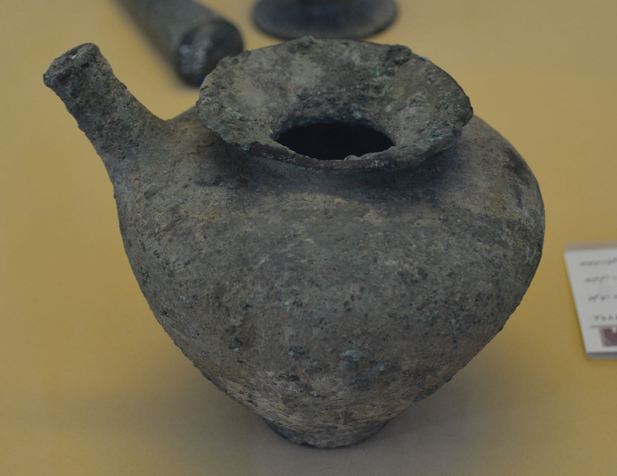 ظرف مفرغی – محل کشف جلیان فارس