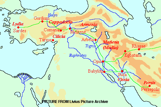 راههای هخامنشی