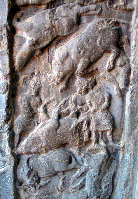 سنگ نگاره های تاق بستان