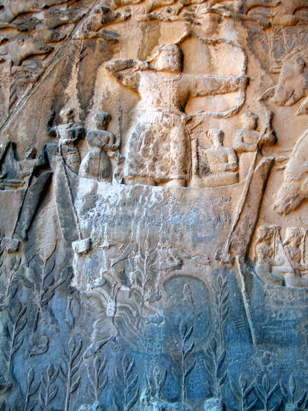 سنگ نگاره های تاق بستان